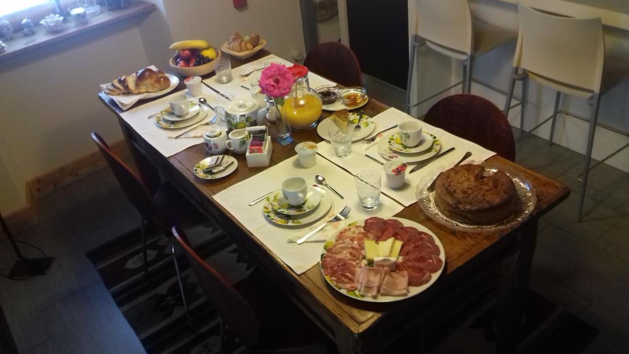 Prata Camportaccio B&B Sasso Bianco المظهر الخارجي الصورة